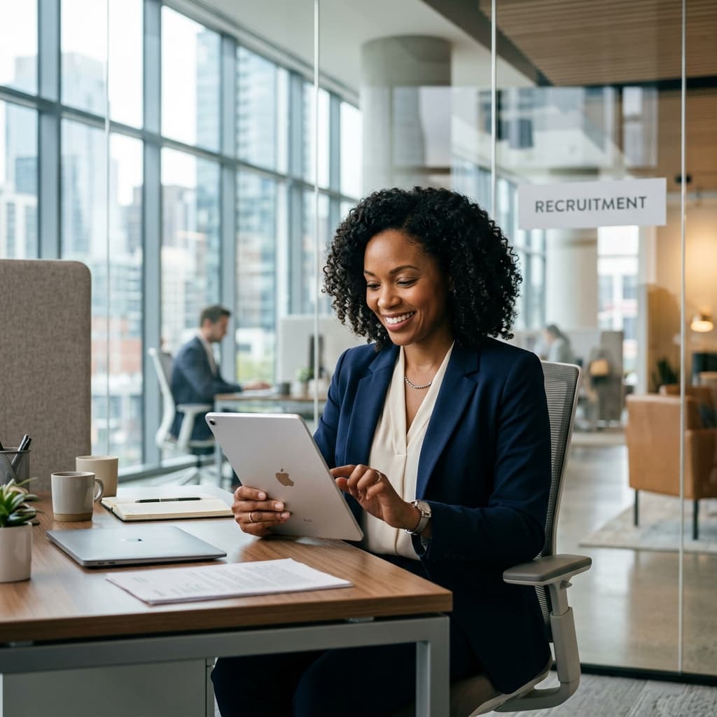 Employer Hiring Illustration